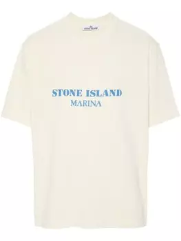 Stone Island футболка Marina, желтый