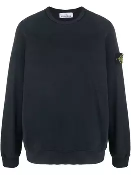 Stone Island футболка с нашивкой Compass, синий