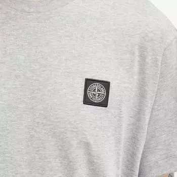 Stone Island Футболка с нашивкой, серый