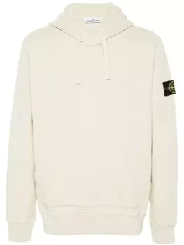 Stone Island худи с нашивкой Compass, нейтральный цвет