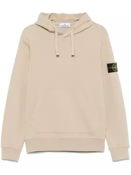 Stone Island худи с нашивкой Compass, нейтральный