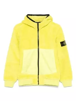 Stone Island Junior флисовая куртка, желтый