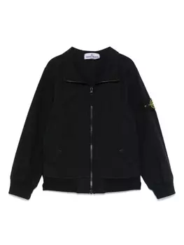 Stone Island Junior куртка с нашивкой Compass, синий