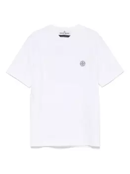 Stone Island Junior легкая футболка, белый