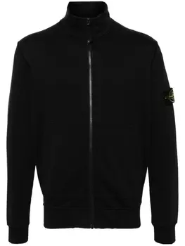 Stone Island кардиган из джерси, черный