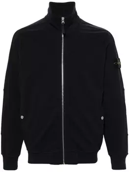 Stone Island кардиган с нашивкой Compass, синий
