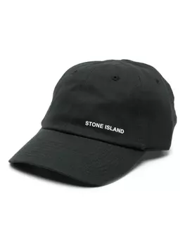 Stone Island кепка с логотипом, черный