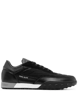 Stone Island кроссовки с логотипом, черный