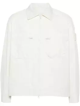 Stone Island куртка Ghost с нашивкой Compass, нейтральный цвет