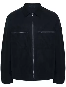 Stone Island куртка Ghost с нашивкой Compass, синий