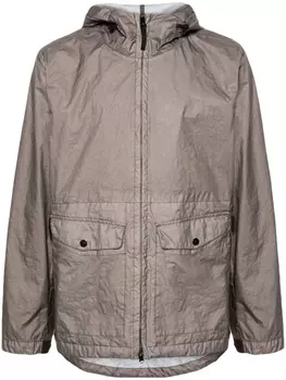 Stone Island куртка Membrana 3L TC с капюшоном, серый