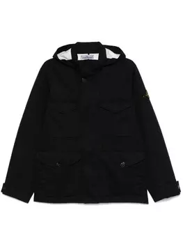 Stone Island куртка Raso Gommato, черный