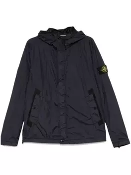 Stone Island куртка с капюшоном, синий