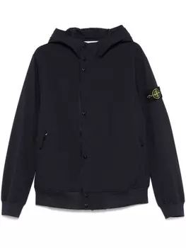Stone Island куртка с капюшоном, синий