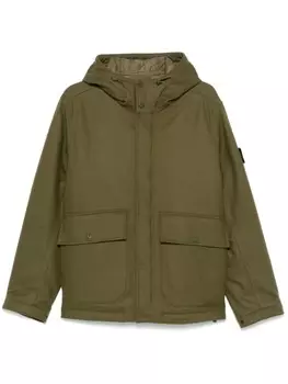Stone Island куртка с компасом, зеленый