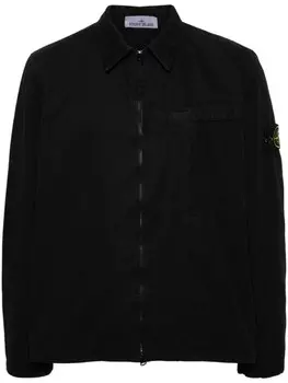 Stone Island куртка с нашивкой Compass, черный