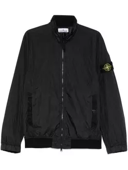 Stone Island куртка с нашивкой Compass, черный