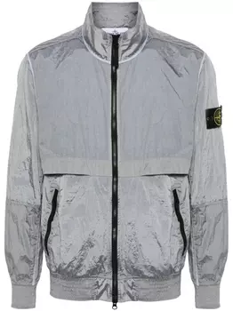 Stone Island куртка с нашивкой Compass, синий