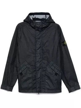 Stone Island куртка с нашивкой Compass, синий