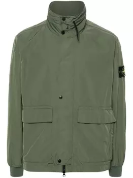 Stone Island куртка с нашивкой Compass, зеленый
