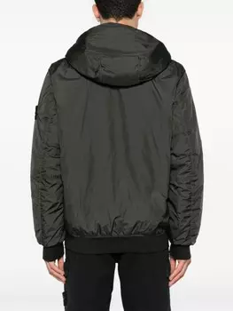 Stone Island куртка с нашивкой Compass, зеленый