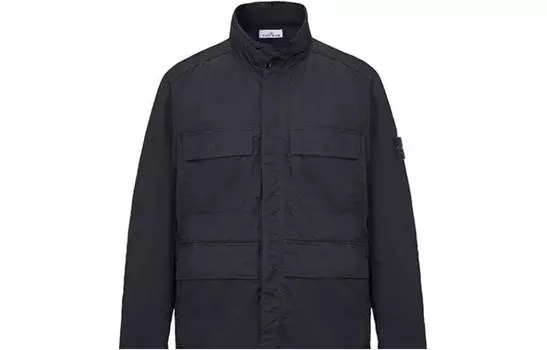 STONE ISLAND Куртка унисекс, цвет Black