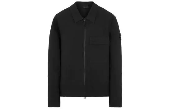 STONE ISLAND Куртка унисекс, цвет Black