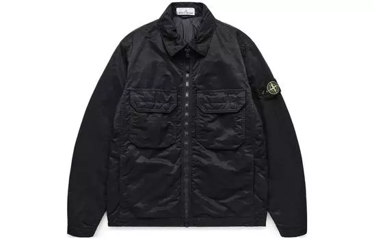 Куртка Stone Island Unisex с карманами, черный