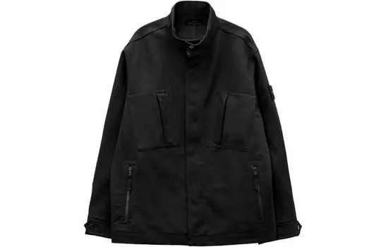 STONE ISLAND Куртка унисекс, цвет Black