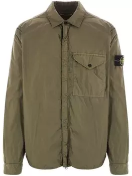Stone Island легкая куртка Compass, зеленый
