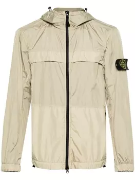 Stone Island легкая куртка Reps с капюшоном, нейтральный цвет