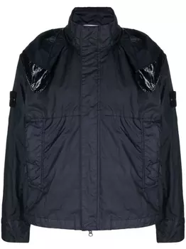 Stone Island легкая куртка с капюшоном, синий