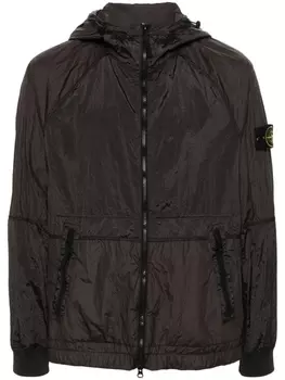 Stone Island легкая куртка с нашивкой Compass, серый
