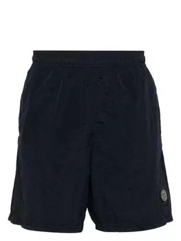 Stone Island мятые шорты для плавания, синий