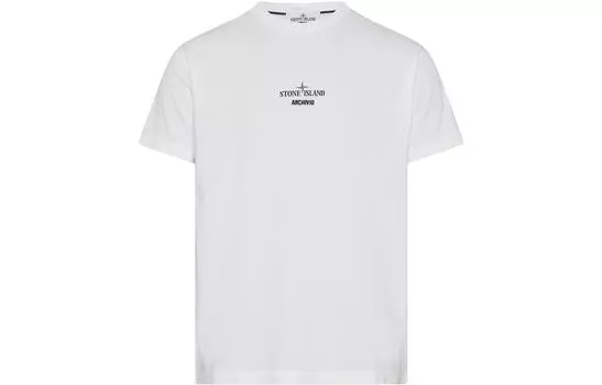 Stone Island Мужская футболка, белый