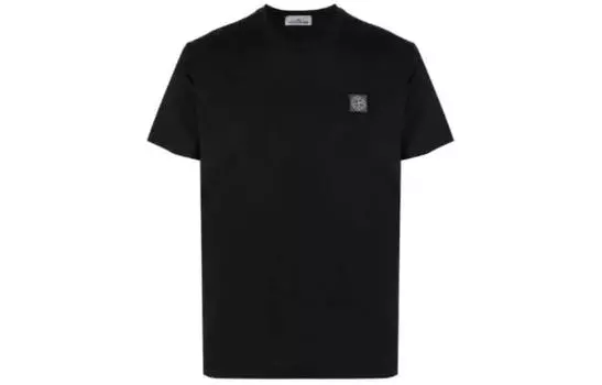 Футболка Stone Island Men с короткими рукавами, черный