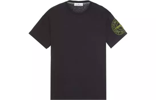 STONE ISLAND Мужская футболка, цвет Black