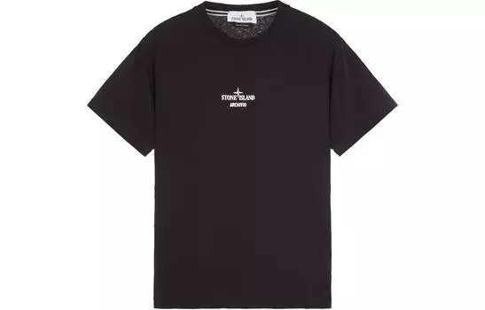 STONE ISLAND Мужская футболка, цвет Black