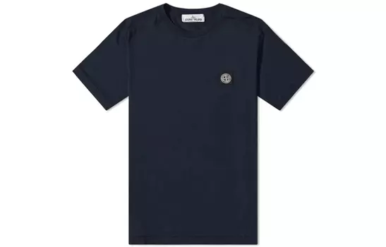 Футболка мужская Stone Island Patch Logo, синий