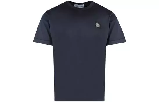 Футболка мужская Stone Island с короткими рукавами, синий