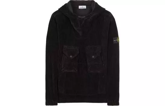 Куртка-рубашка мужская Stone Island, черный