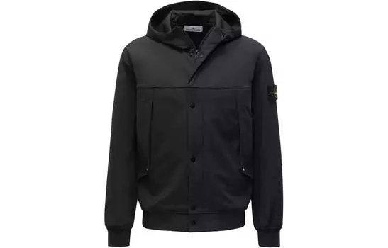 Куртка мужская Stone Island Light Soft Shell-R, черный