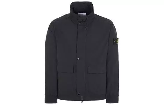 Куртка мужская Stone Island Logo Patch, черный
