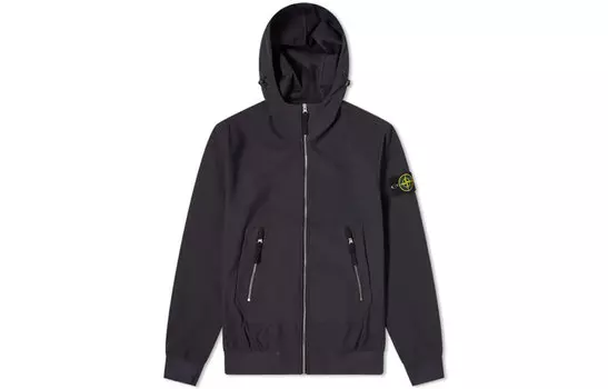 Куртка Stone Island с карманами на молнии, черный