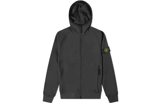 Куртка мужская Stone Island Logo-patch, черный