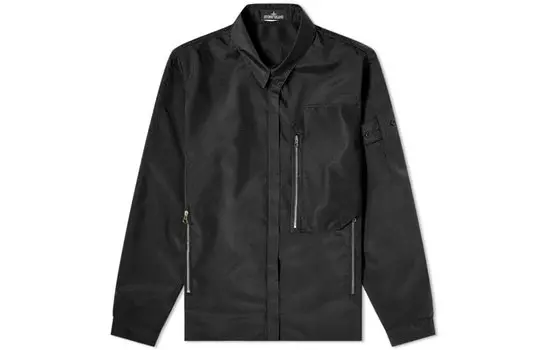 Куртка мужская Stone Island Shadow Project с карманами, черный