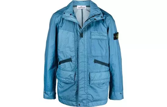 Куртка мужская Stone Island с нашивкой, синий