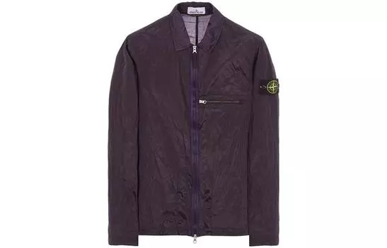 Куртка мужская Stone Island SS23 Nylon Meta, сине-фиолетовый