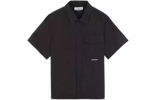 STONE ISLAND Мужская рубашка, цвет Black