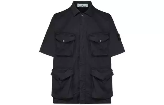 STONE ISLAND Мужская рубашка, цвет Black